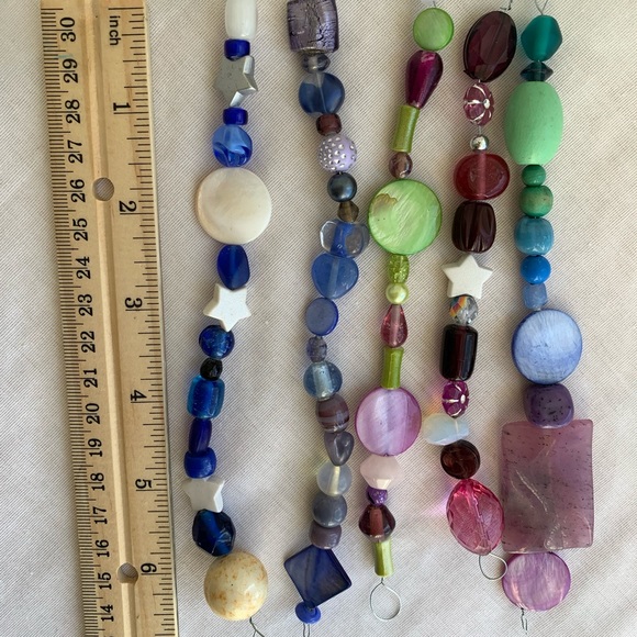✨SOLD✨Green, Blue, and Purple Bead Collection for Jewelry Making - Picture 3 of 4